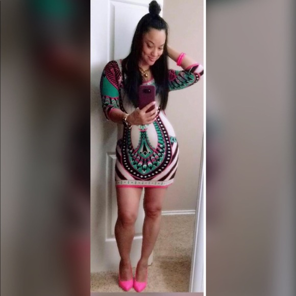 Flying Tomato Dresses | Multicolor Bodycon - Picture 1 of 3